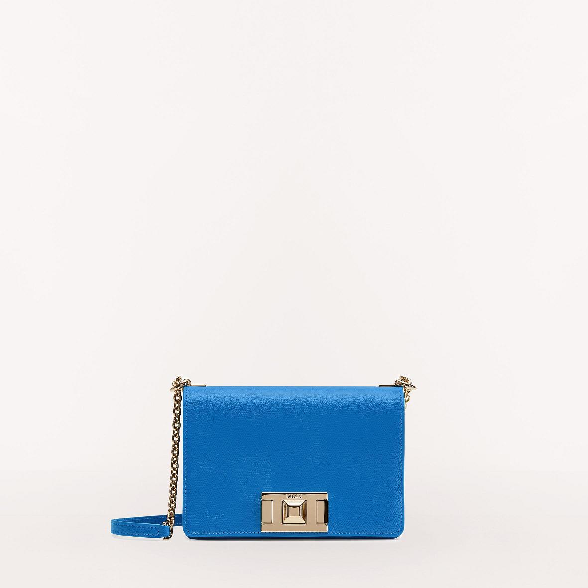 Bolso Bandolera Furla Colombia - Mimi Bolsos Mujer Azules 768329DNT